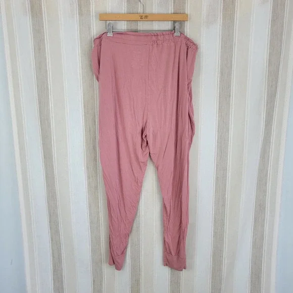 Posh Peanut Bamboo Pajamas Set Mauve Pink Size 2XL - Picture 9 of 9